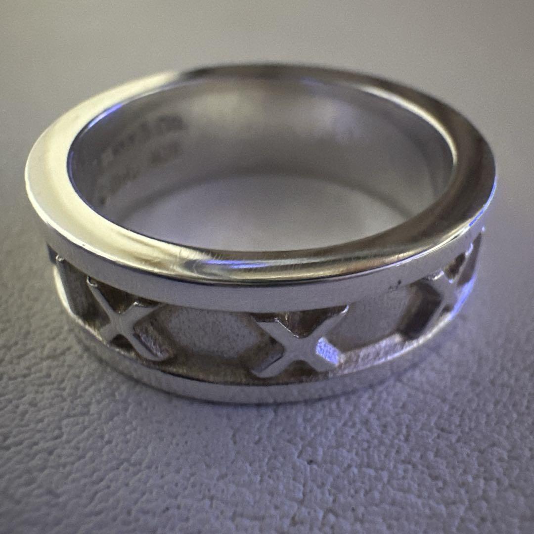TIFFANY＆Co ティファニー アトラス SV925 指輪 約9.5号