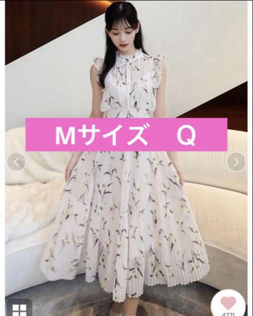 【Q】Mサイズ Sustainable20周年プリントワンピース スナイデル