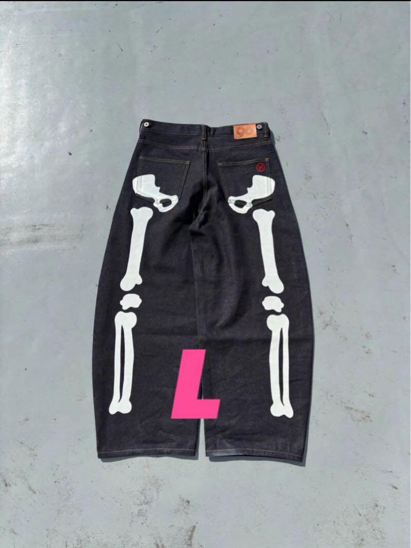 「数量限定 在庫処分セール」 90 Bone Rigid Denim Pants Pink パンツ