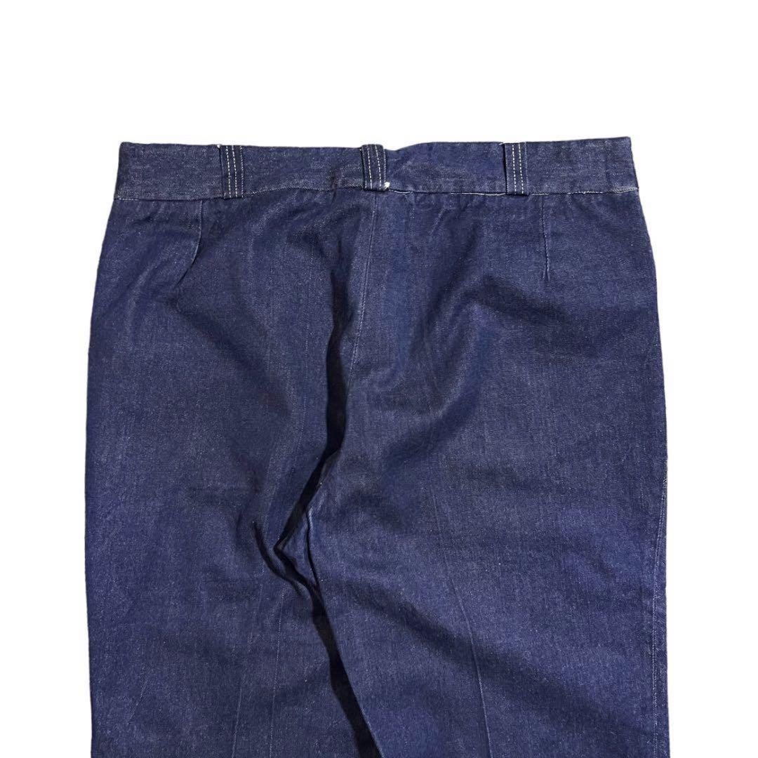 1970's ユーロ フレアデニムパンツ