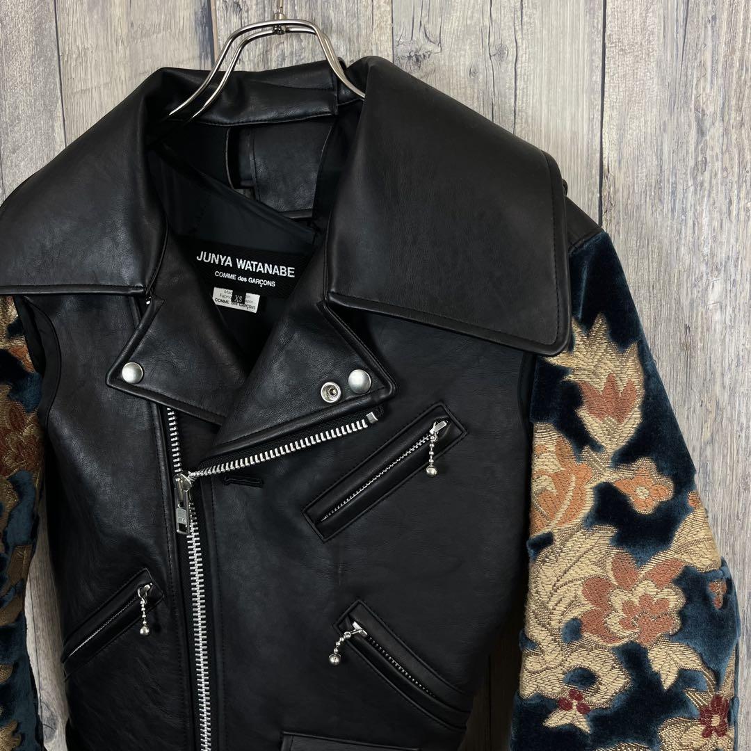JUNYA WATANABE ギャルソン ダブル ライダース ジャケット XS