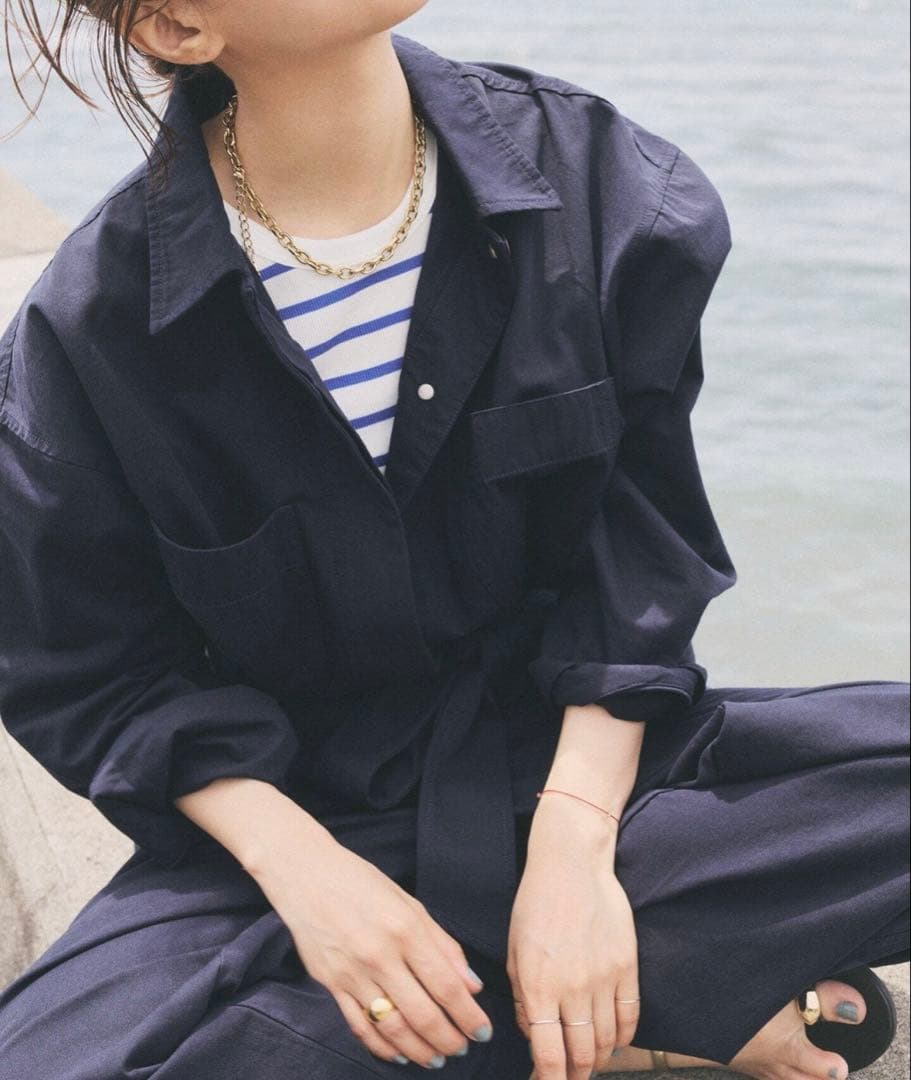 Spick Span PAY DAY ジャンプスーツ つなぎM Spick and Span