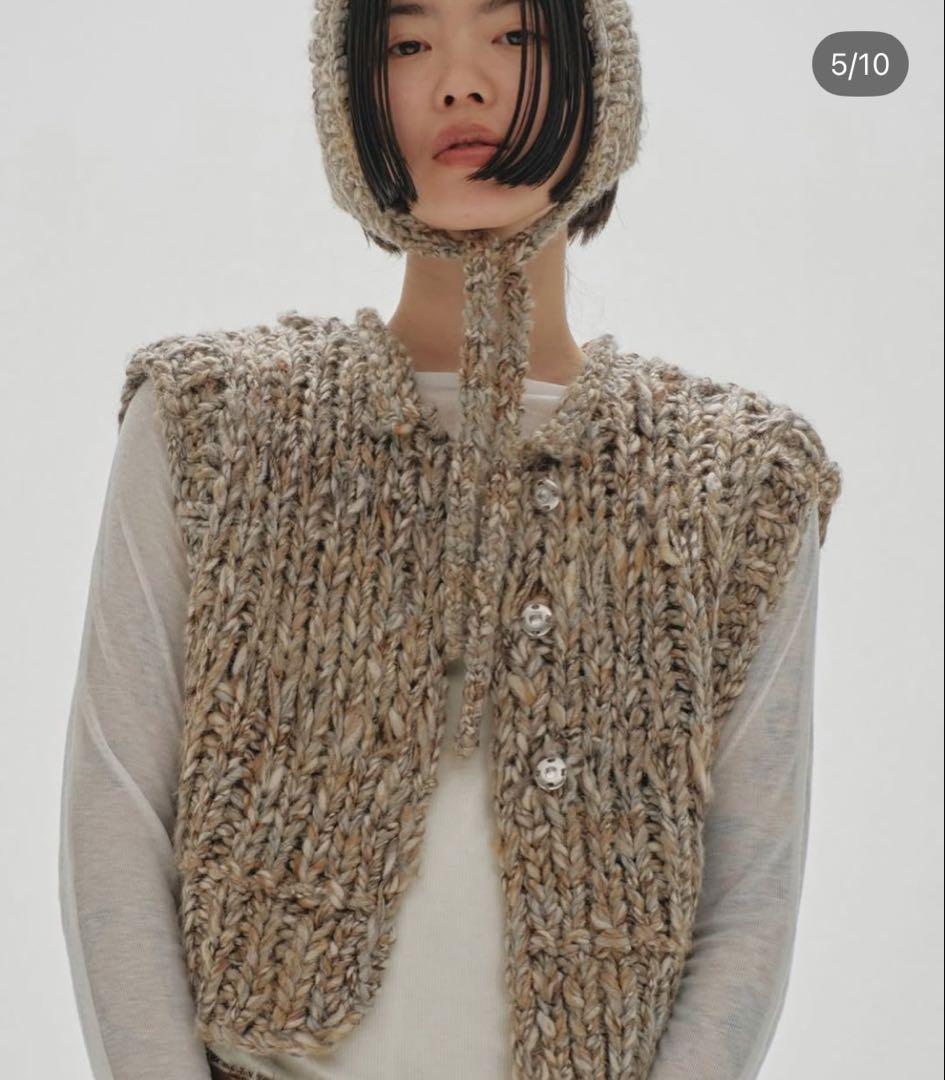 Melange Knit Vest（ベスト）｜TODAYFUL（トゥデイフル）の