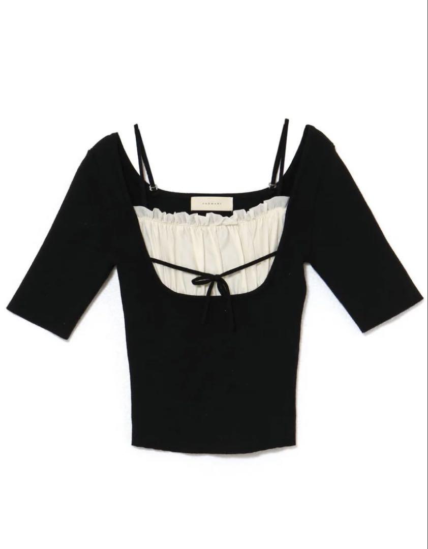 komru ❣️ andmary Mewfrill tops black