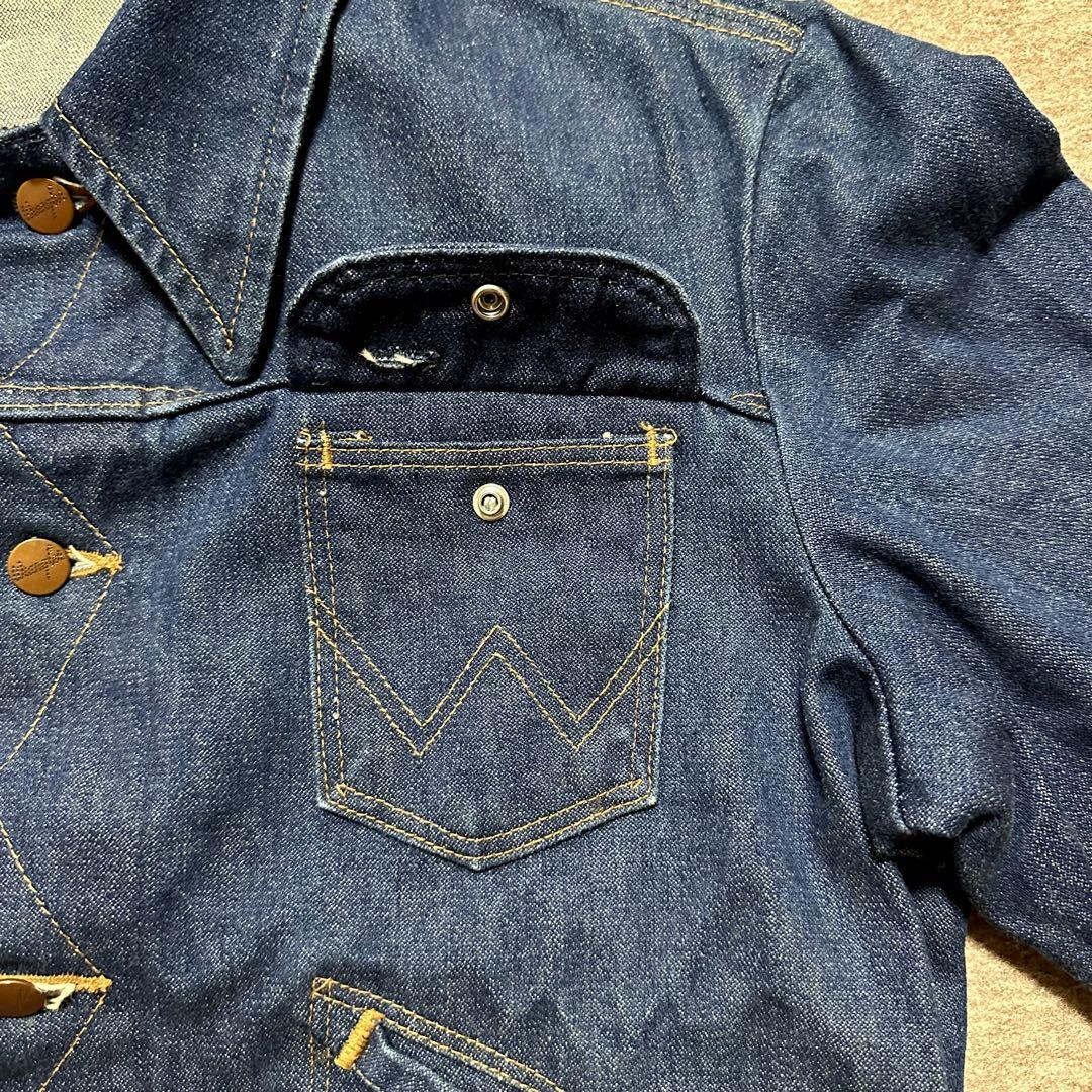 Wrangler 126PW デニムジャケット 濃紺 美品 USA製 80s - メルカリ