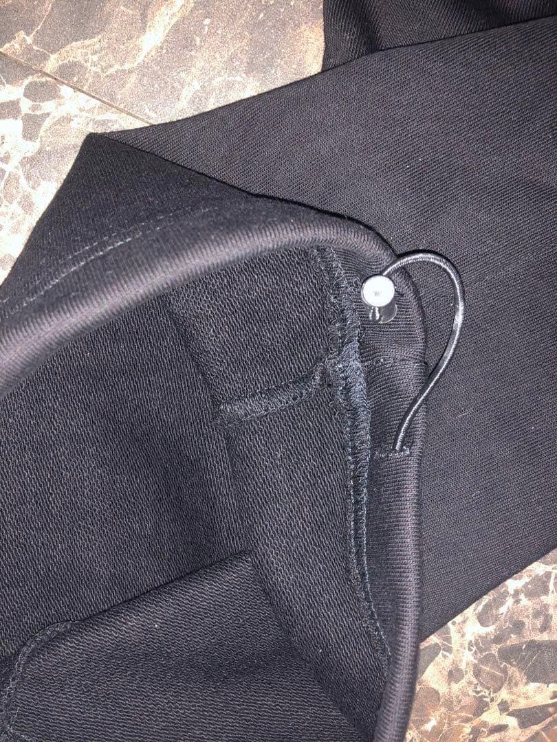 PROJECT G/R 3 LAYERED SWEAT PANTS / BLK