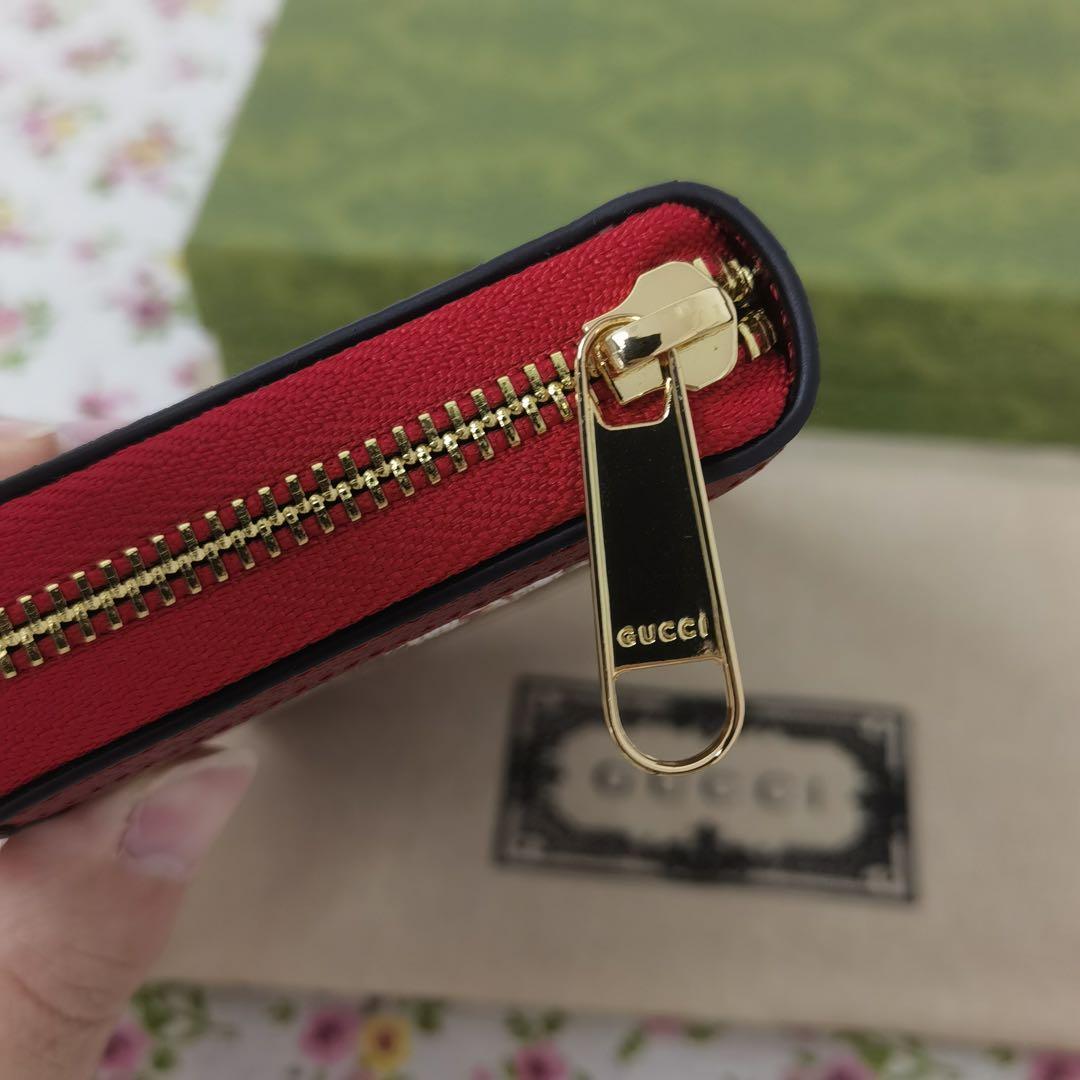 GUCCI】 牛ドラえもん コラボ 長財布 ジップアラウンド