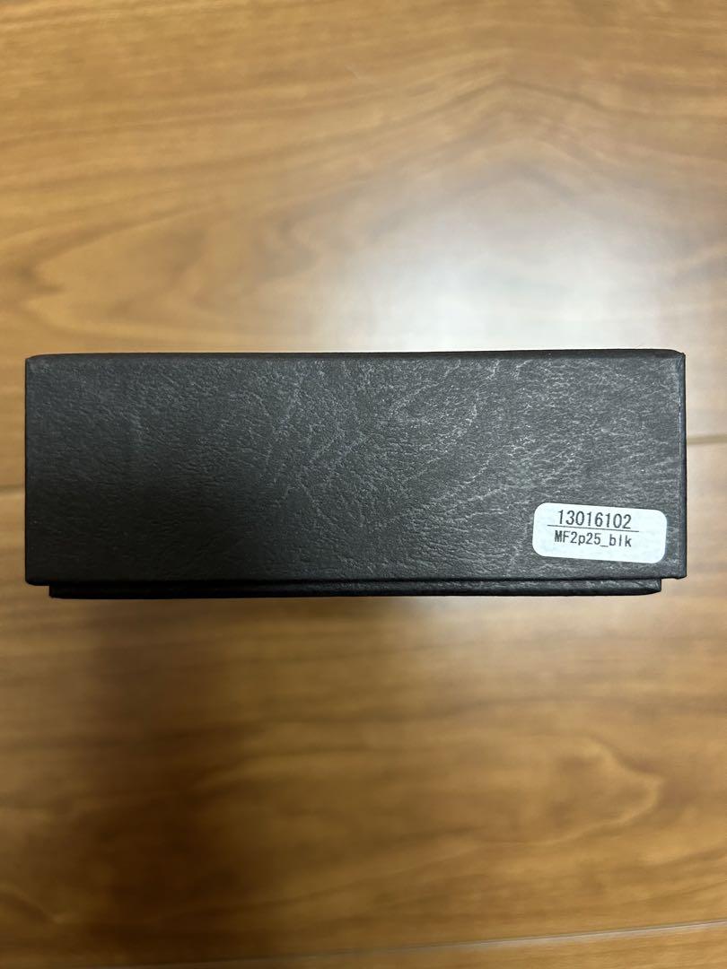 エムピウ　正規　ミッレフォッリエP25  ブラック　新品未使用　イタリアンレザー