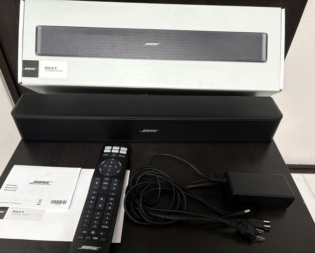 Bose Solo 5 ワイヤレススピーカー Amazon.co.jp: Bose Solo 5 TV sound system ワイヤレスサウンド