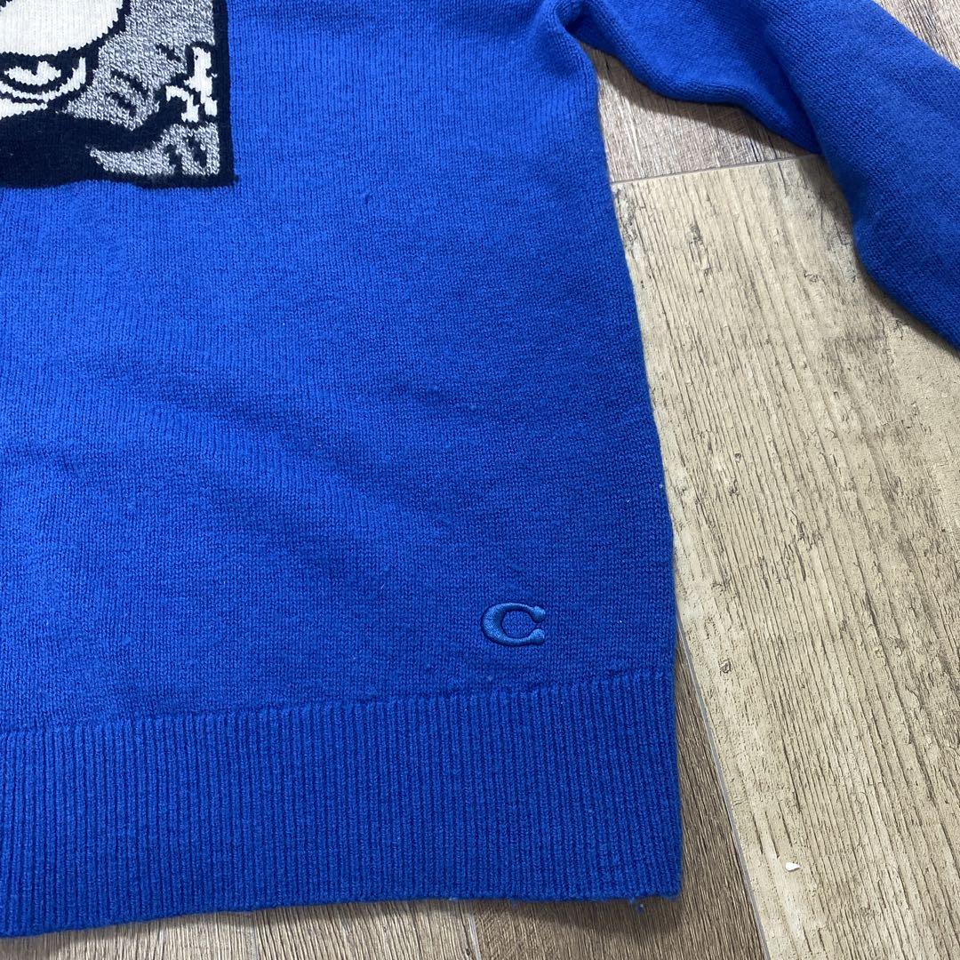 COACH ミッキーコラボ　ニットセーター