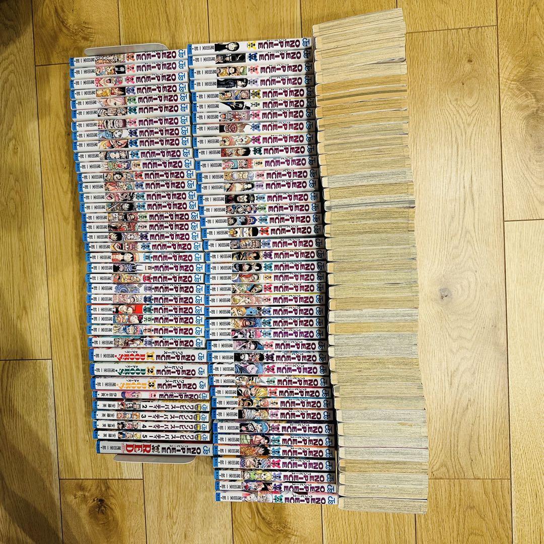079 ワンピース ONE PIECE 108巻 セット 関連本9冊付き - メルカリ