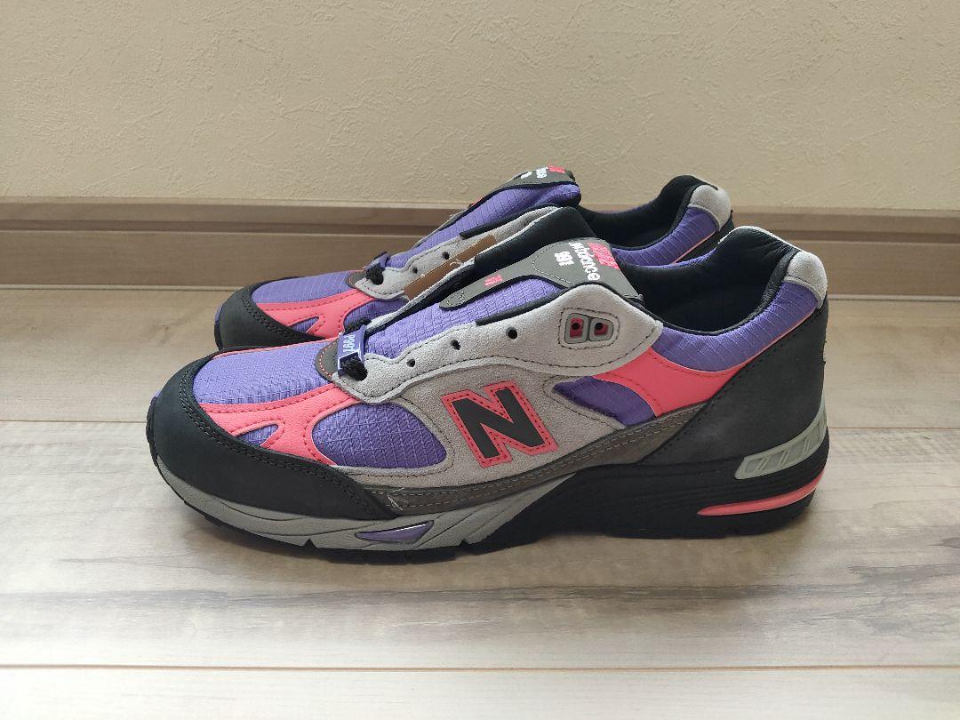 25.5cm 新品 NEW BALANCE×PALACE W991PLE 紫