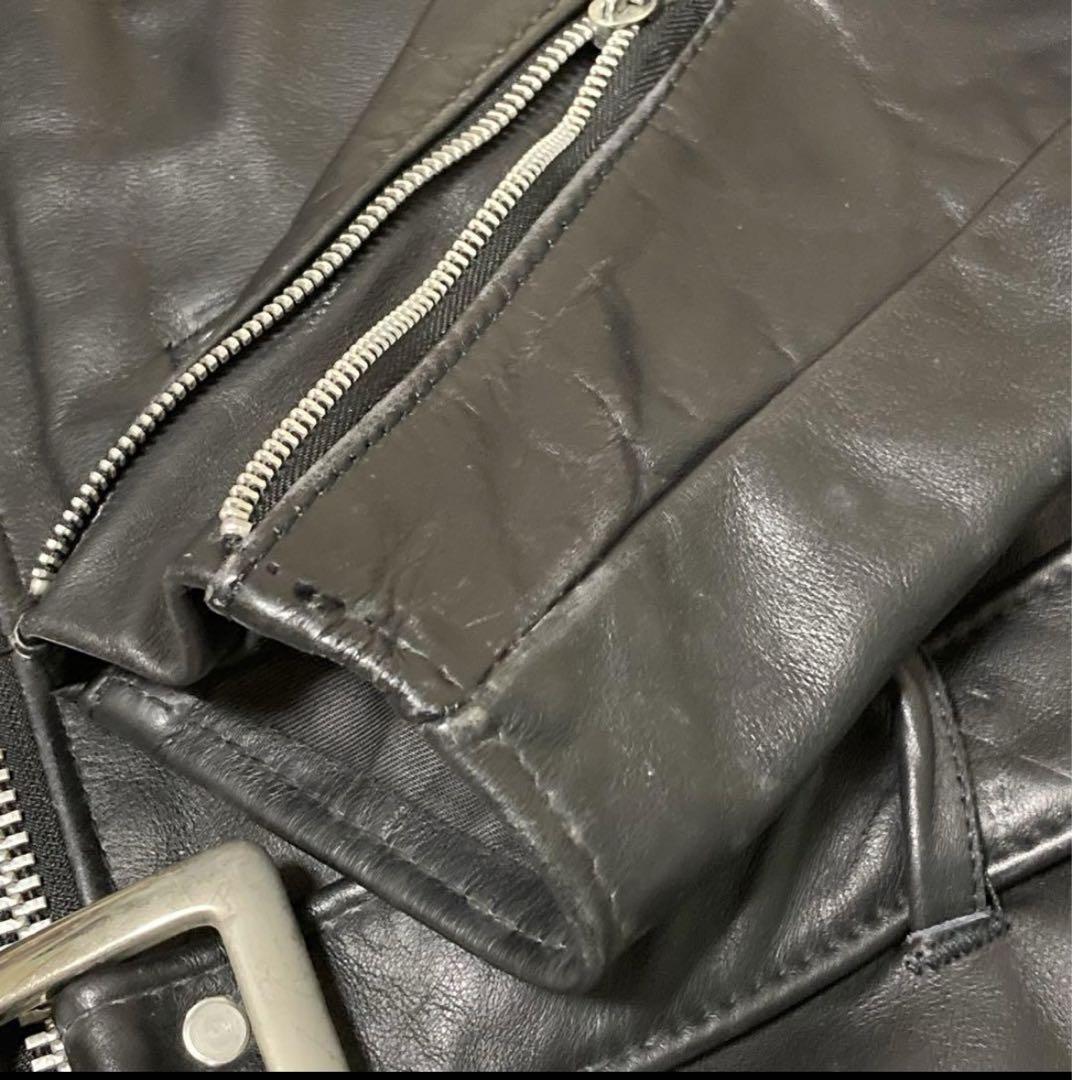 【美品】Schott 118 ダブルライダース オイルドレザー 38