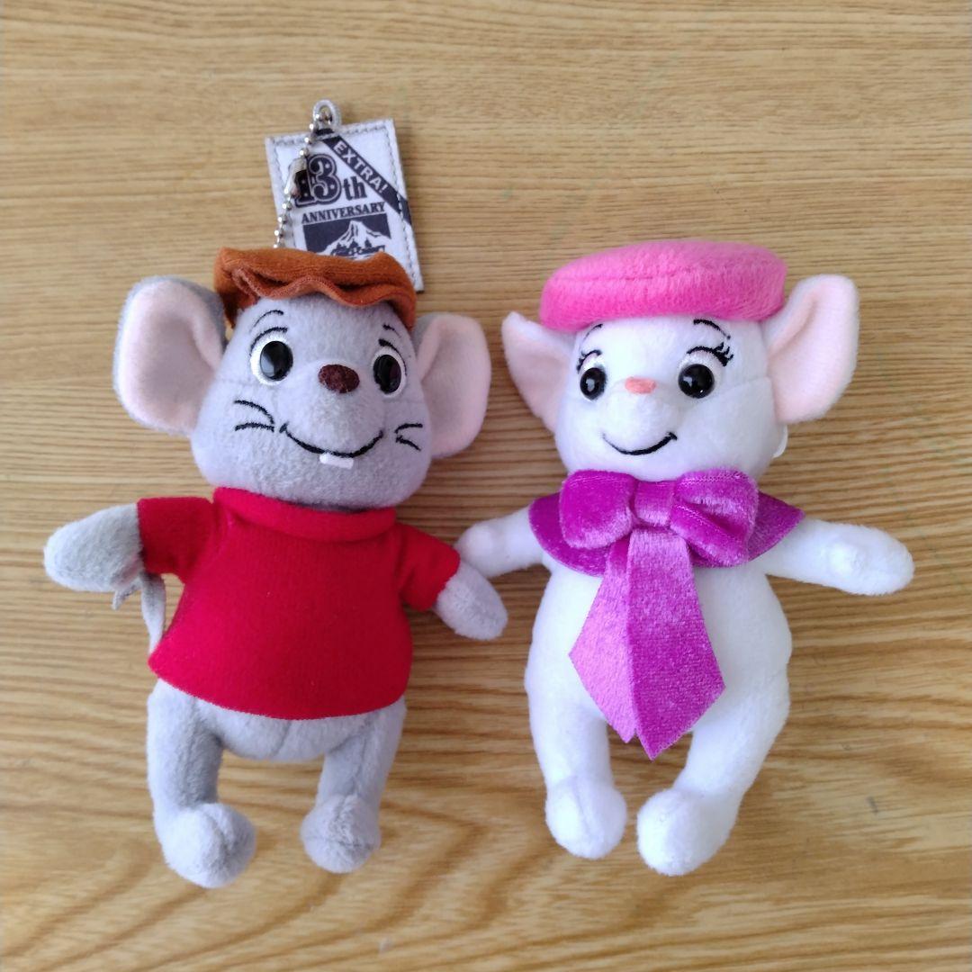 ディズニーストア　パフィー　ビアンカの大冒険　ビアンカ　くま　ぬいぐるみ ディズニーストア パフィー ビアンカの大冒険 ビアンカ くま
