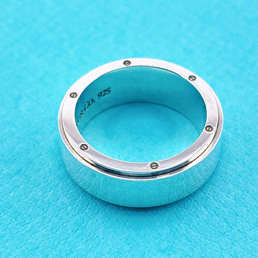 【未使用級】26号 Tiffany ティファニー メトロポリス リング 925