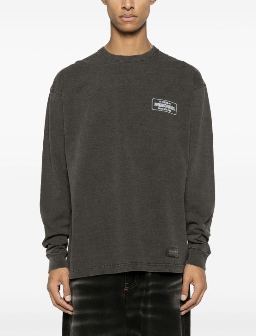 新品 L 23aw NEIGHBORHOOD PIGMENT DYED ロンT