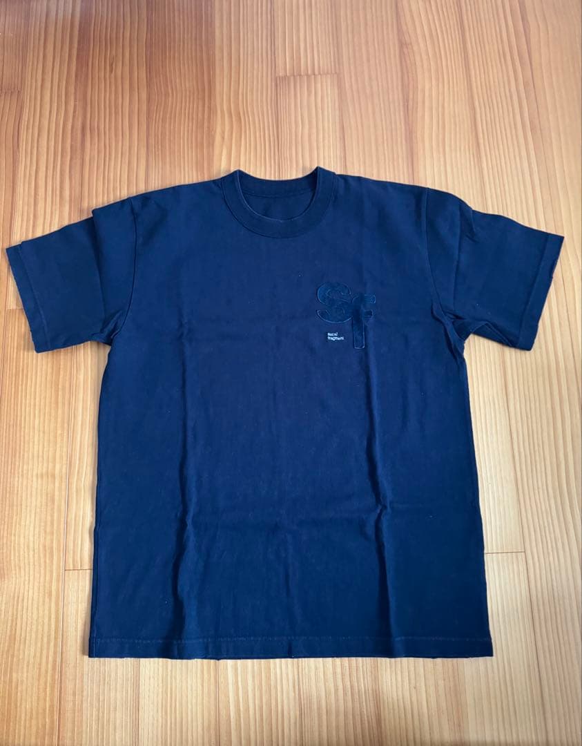 sacai fragment ネイビー TEE Tシャツ L
