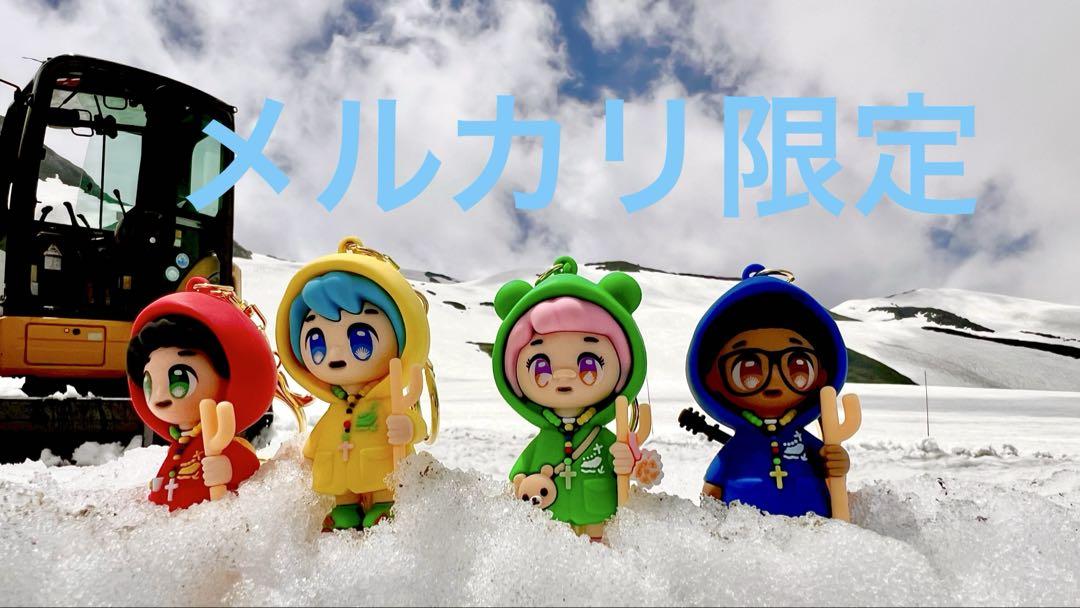 Luce キャラクター ストラップ 4個セット