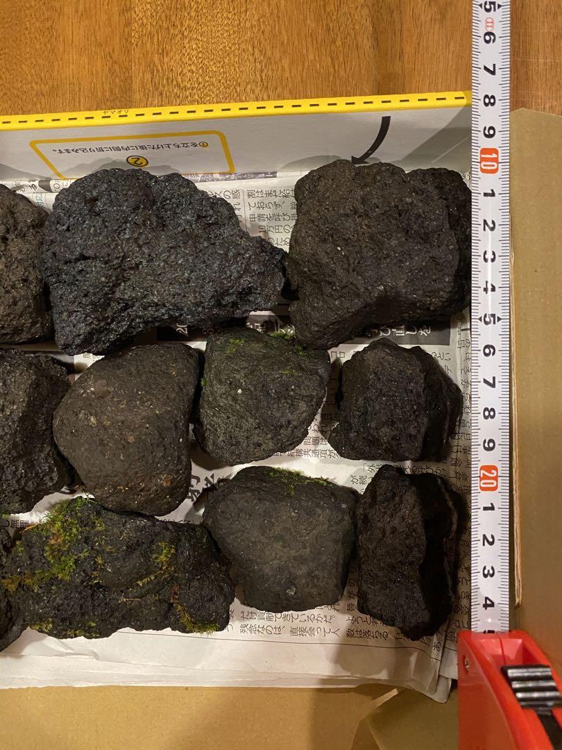 溶岩石 浅間溶岩石 浅間石 狭い 軽井沢 20kg(梱包材込み)