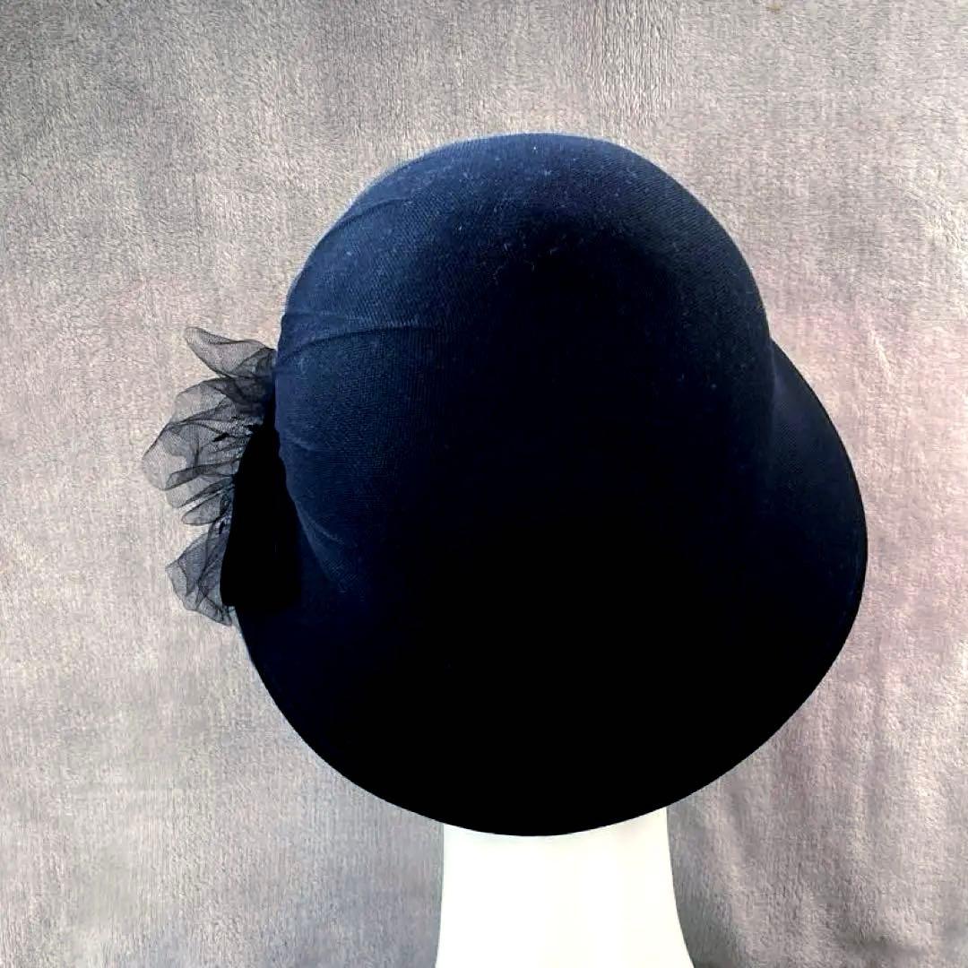 新品未使用 ca 41a レディース帽子 ブラック(レース、ベルベットリボン付) 新品未使用 ca 41a レディース帽子 ブラック(レース、ベルベットリボン付)