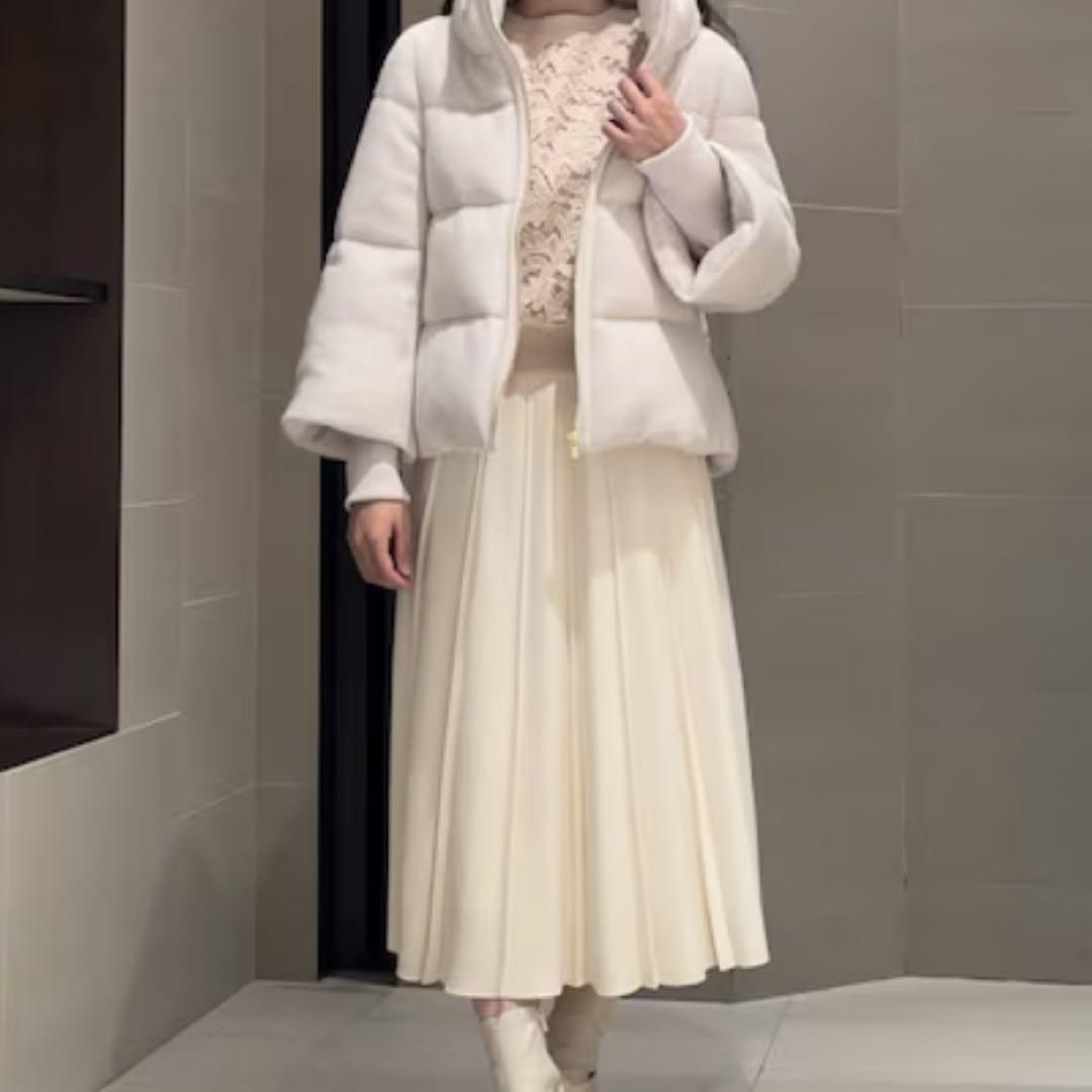 ANAYI ニット セーター フイユレース プルオーバー レディース トップス