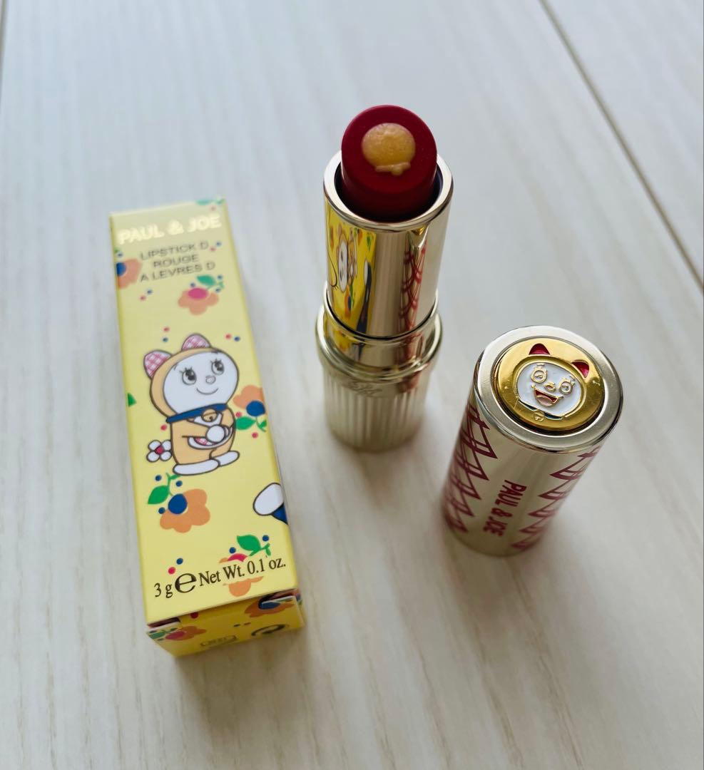 新品★ポール&ジョー×ドラえもん ドラミちゃん★リップスティック口紅★3色セット 新品★ポール&ジョー×ドラえもん ドラミちゃん★リップスティック口紅★3色セット