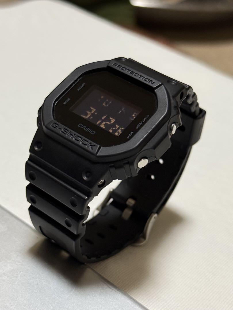 CASIO G-SHOCK ブラック デジタル腕時計 DW-5600BB