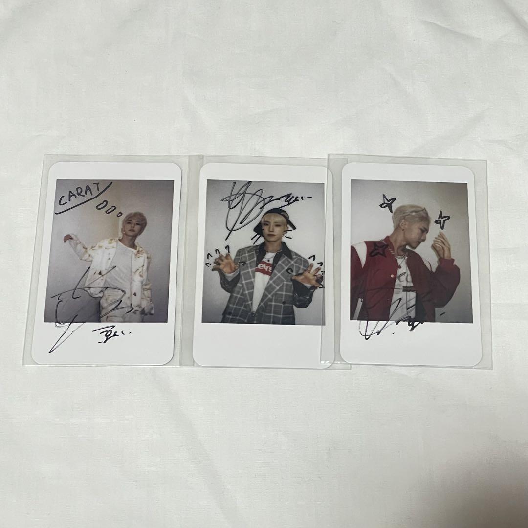 【即購入禁止】 seventeen ホシ boysbe 生チェキ 500枚限定！】SEVENTEEN BOYS BE 生ポラ 生チェキ（: Boys Be