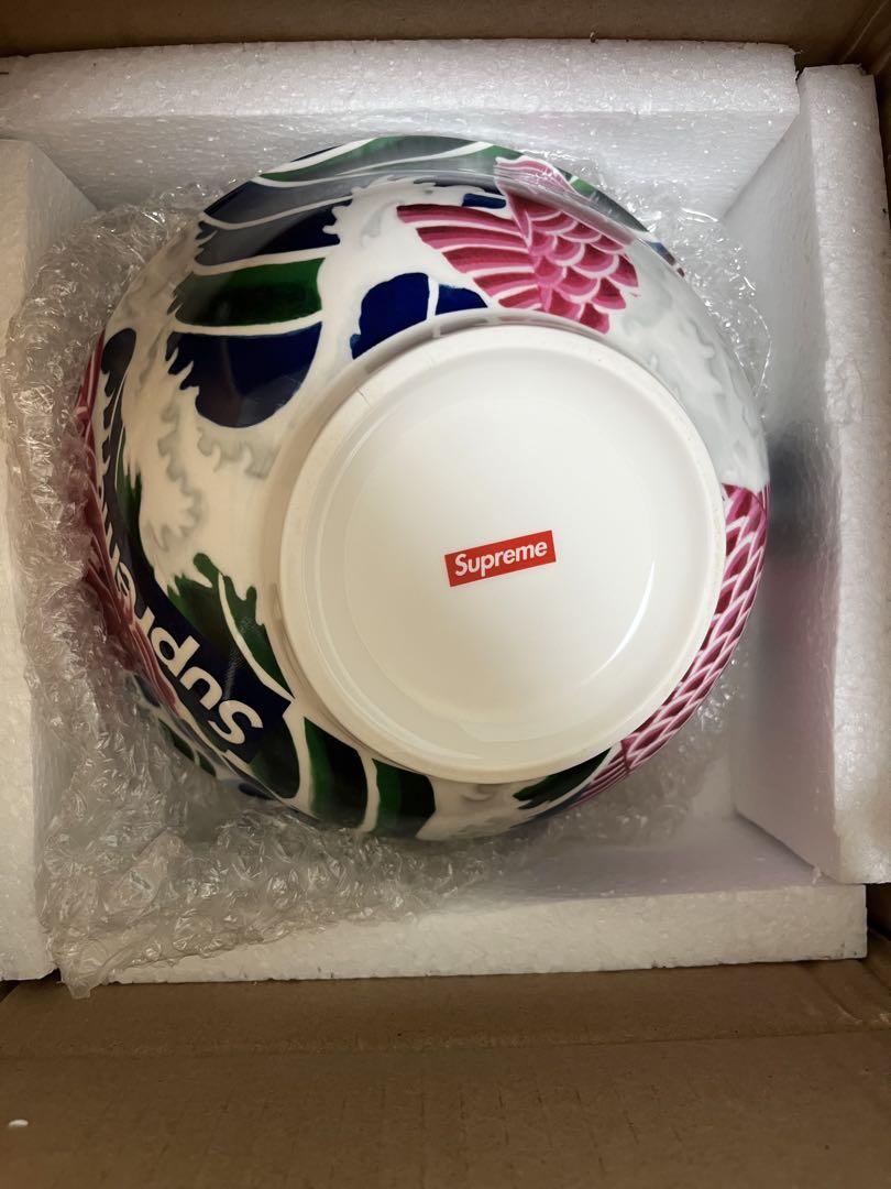 未使用　半タグ付き　SUPREME Waves Ceramic Bowl ボウル