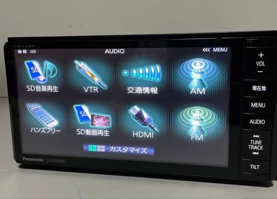 カーナビ目立った傷や汚れなし