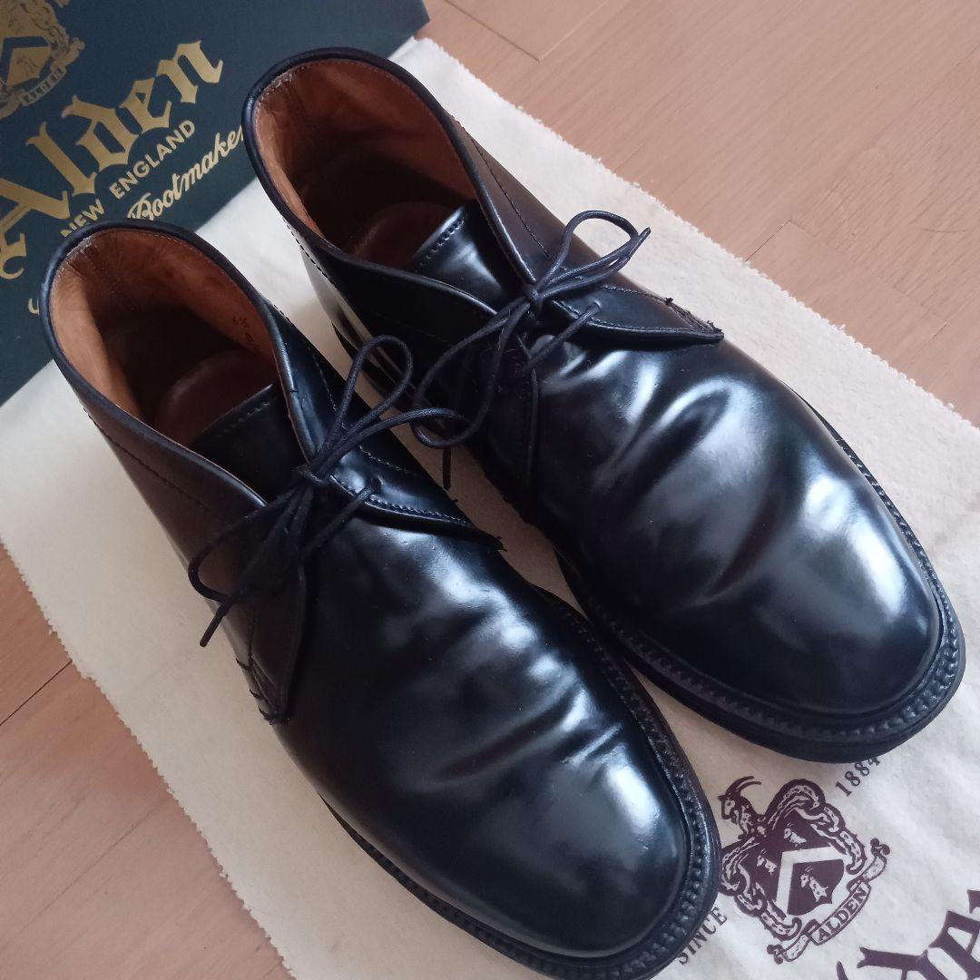 新着【美品】ALDEN 1340 Chukka Boot オールデンコードバン
