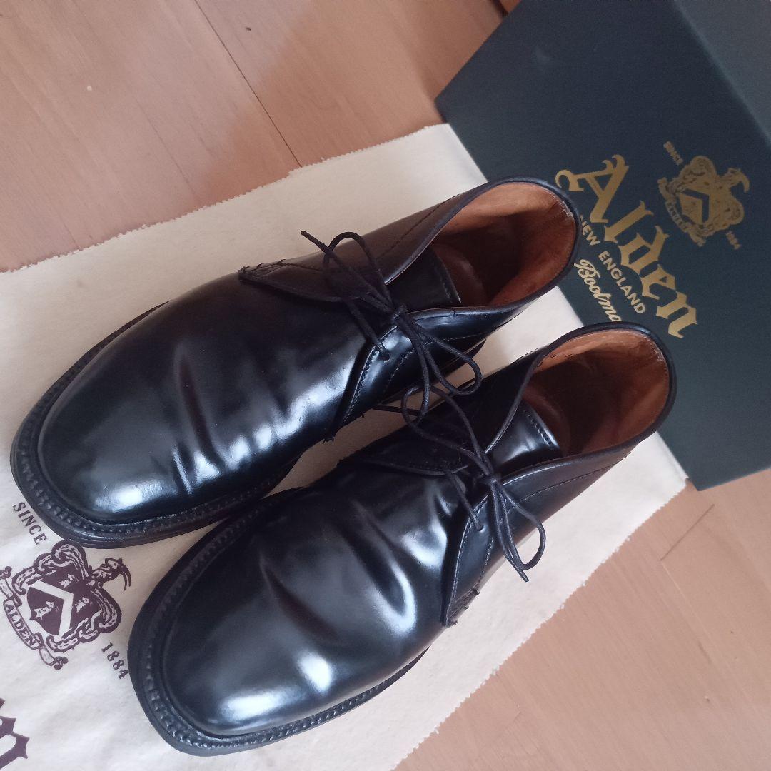 新着【美品】ALDEN 1340 Chukka Boot オールデンコードバン