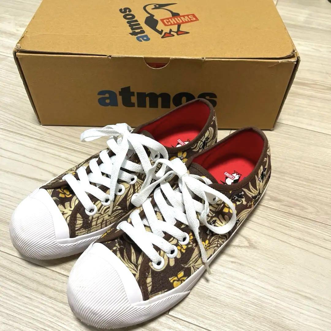 【レア】CHAMS✖️atomsコラボスニーカー　サイズS