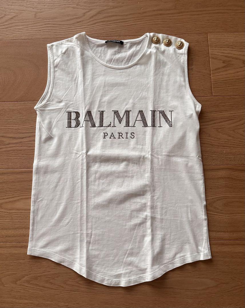 BALMAIN ノースリーブTシャツ　レディース