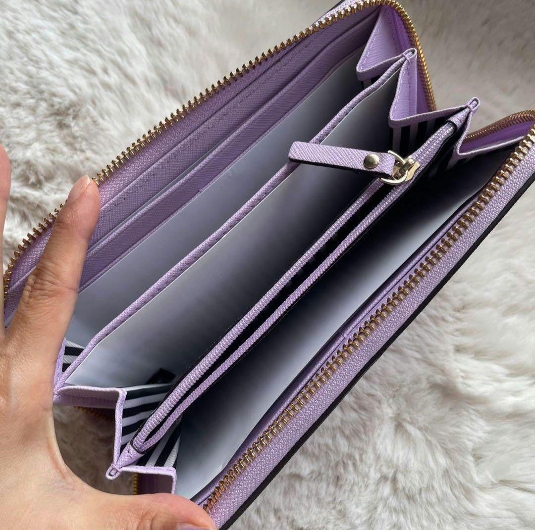 【新品】kate spade ラベンダー 長財布 【未使用】