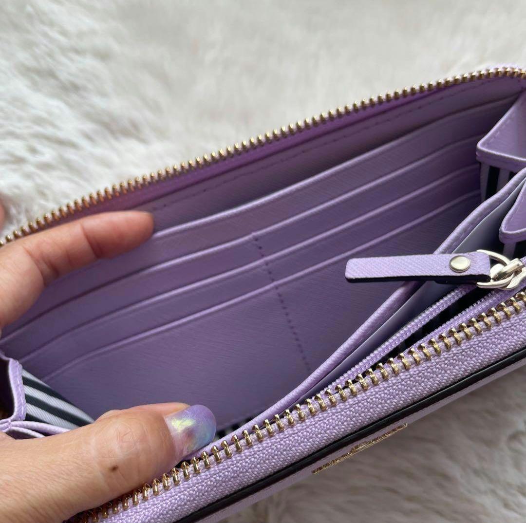 【新品】kate spade ラベンダー 長財布 【未使用】