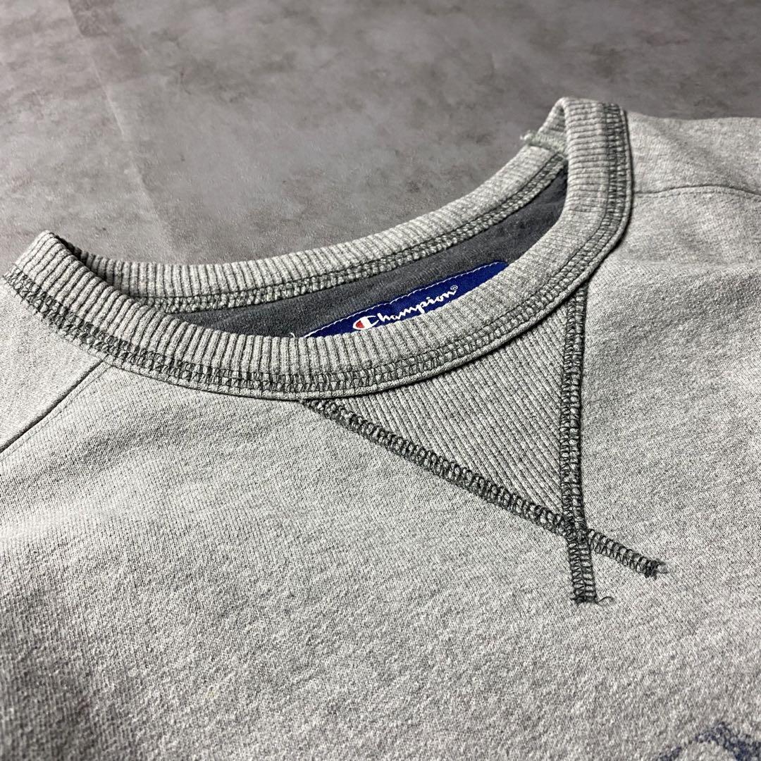 【入手困難】Champion クイニピアック大学 スウェット 前V アメカジ L