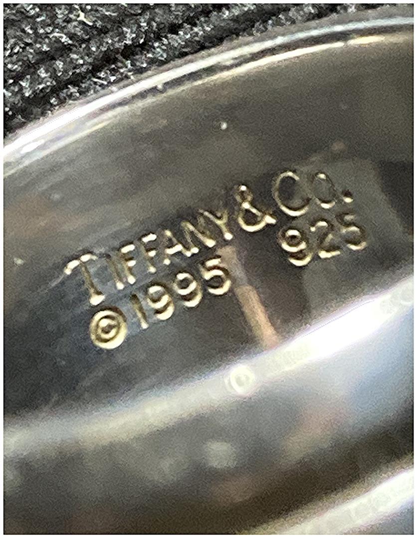 ティファニー グルーブド ダブルライン リング 13.5号 925 ティファニー グルーブド ダブルライン リング 13.5号 925