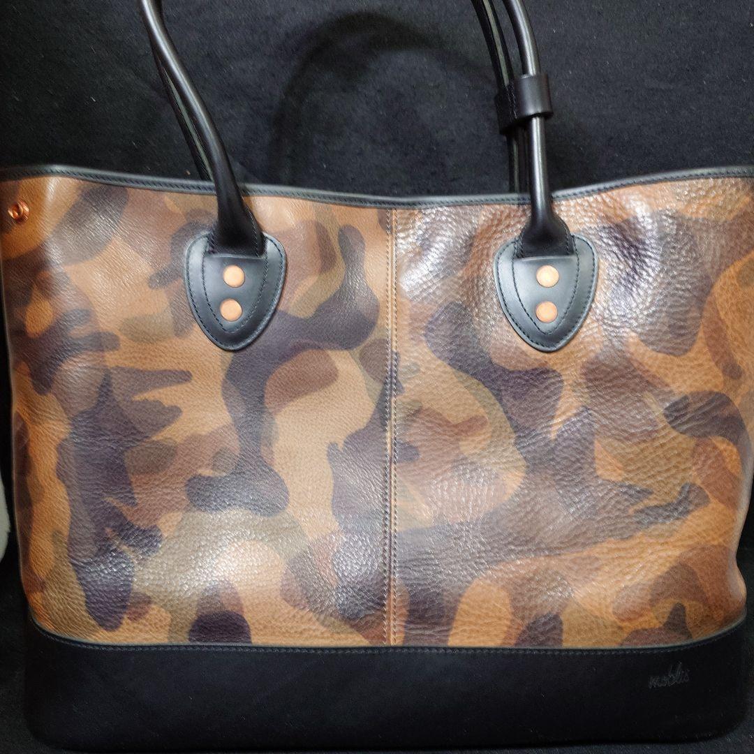 モブリス Camo Leather Tote Bag トートバッグ moblis