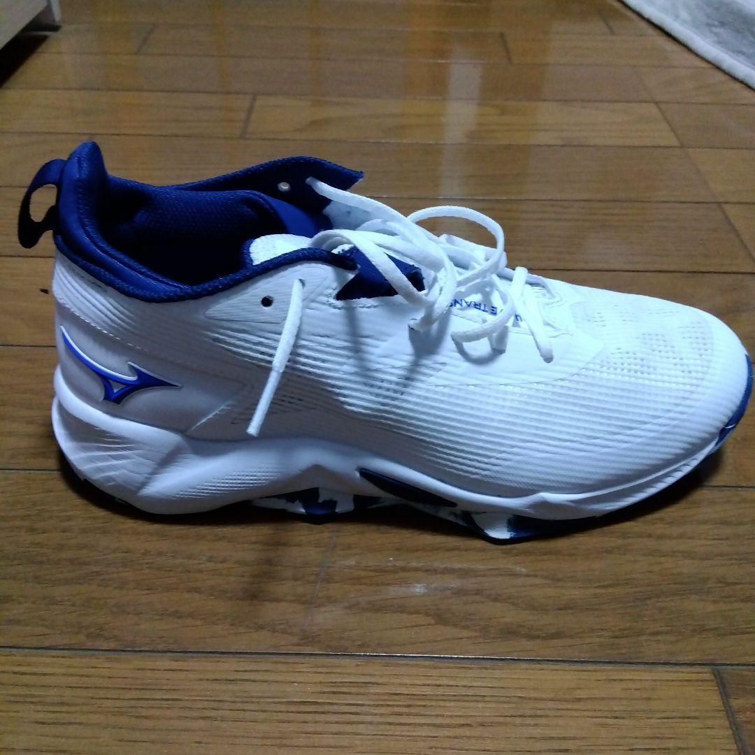 Mizuno バスケットボールシューズ ホワイト/ネイビー