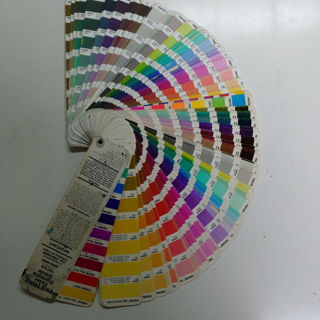 PANTONE カラーフォーミュラガイド 1980年製747XR