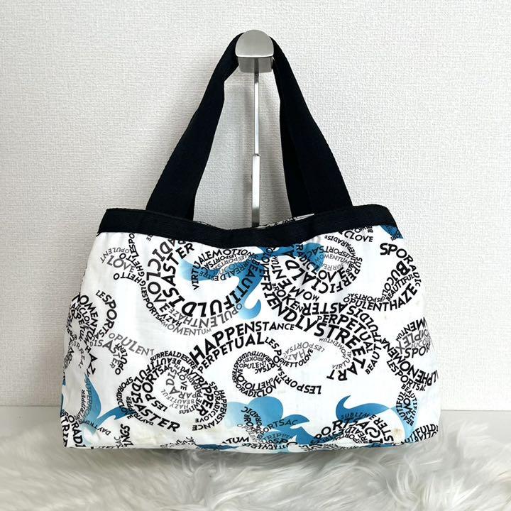 レスポートサック LeSportsac トートバッグ ハンドバッグ ホワイト