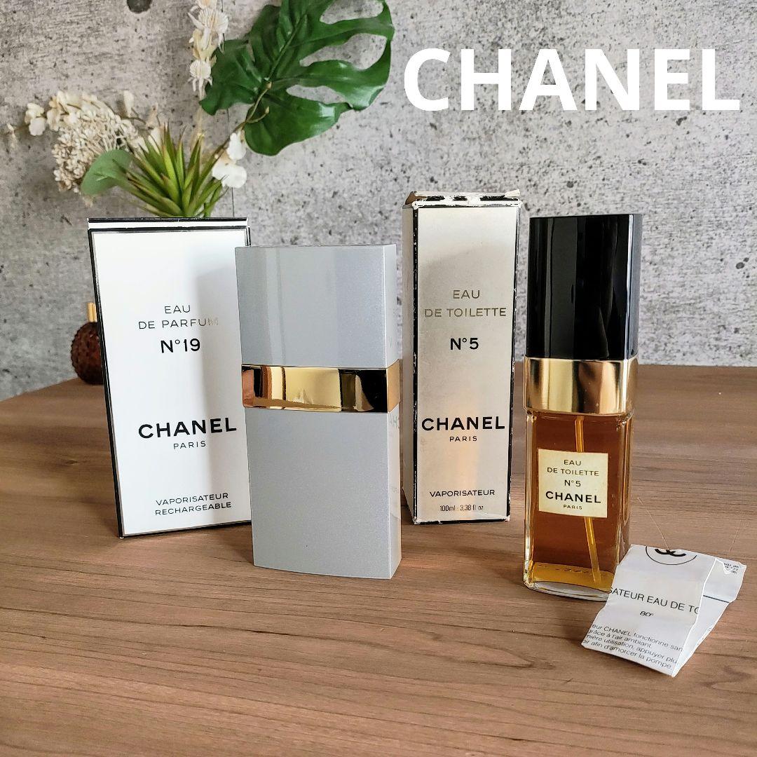シャネル 香水 2点セット N°5 EDT 100ml No.19 EDP 80