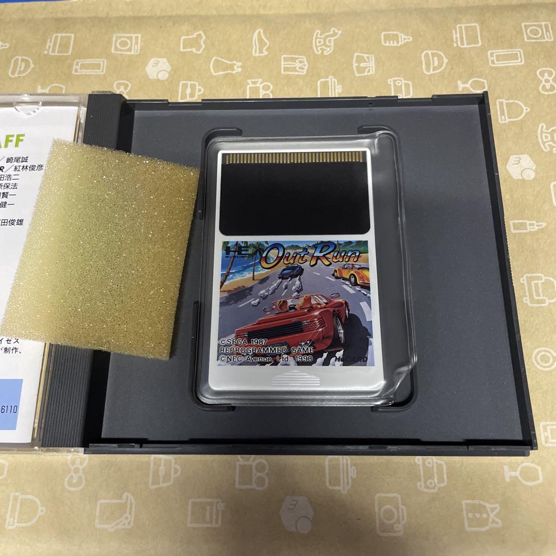 PC Engine アウトラン 中古