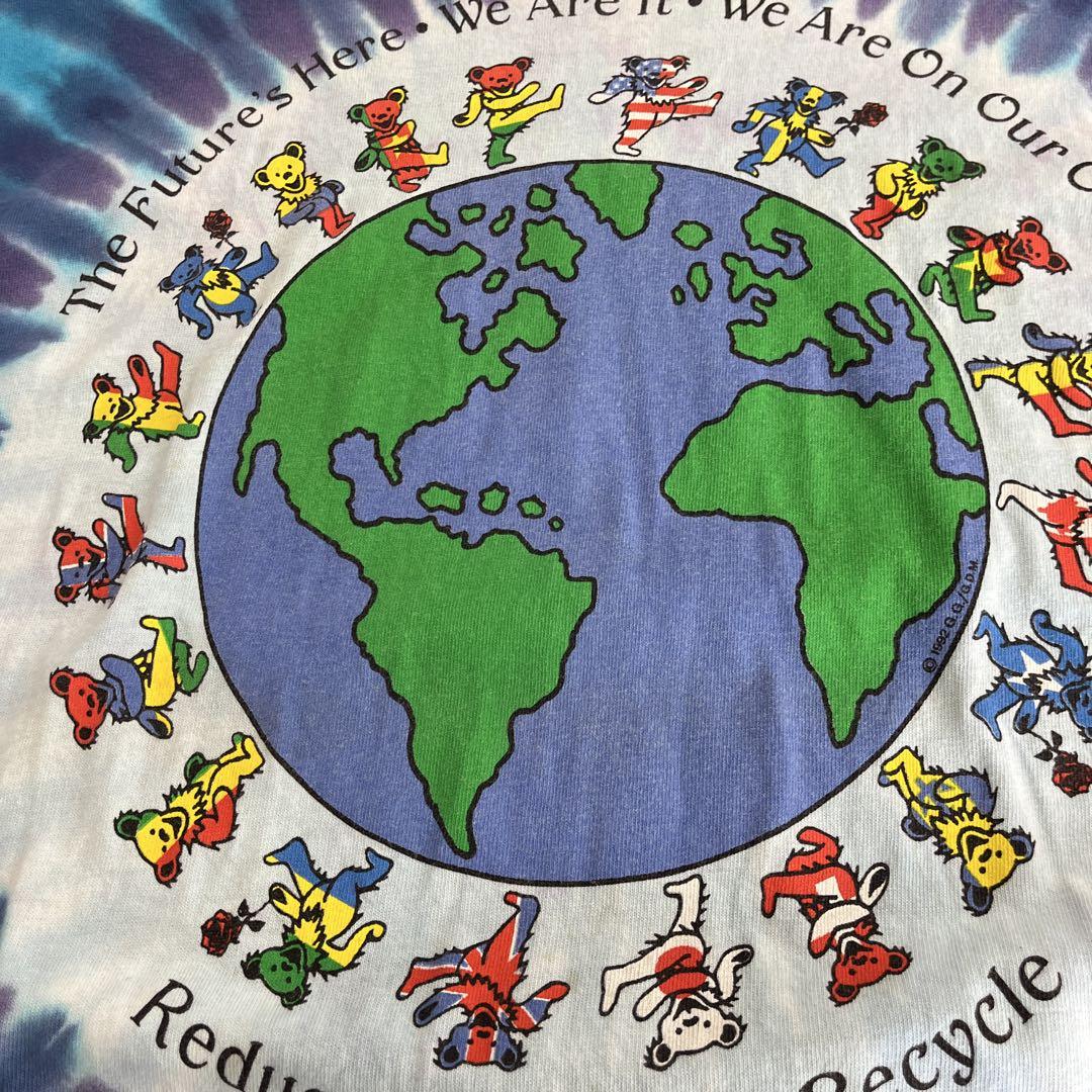 90s GRATEFUL DEAD グレイトフルデッド タイダイ染 Ｌ