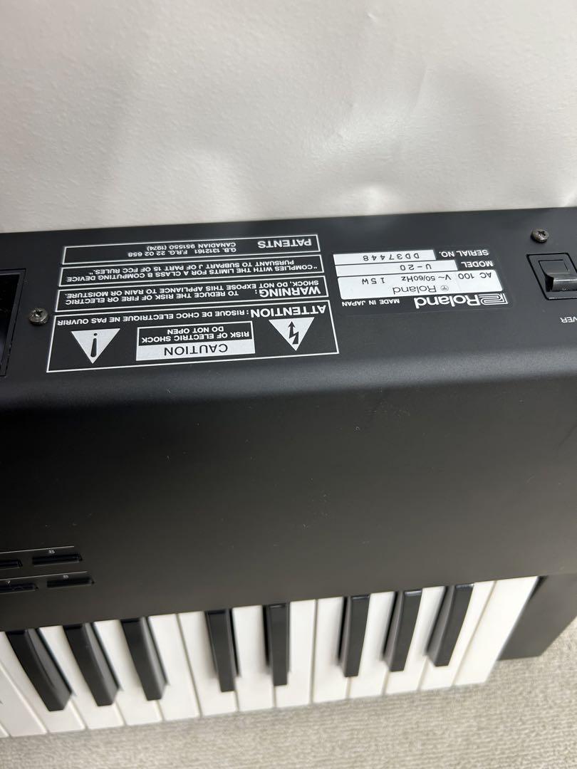 Roland U-20 RS-PCM Keyboard ローランドシンセサイザー