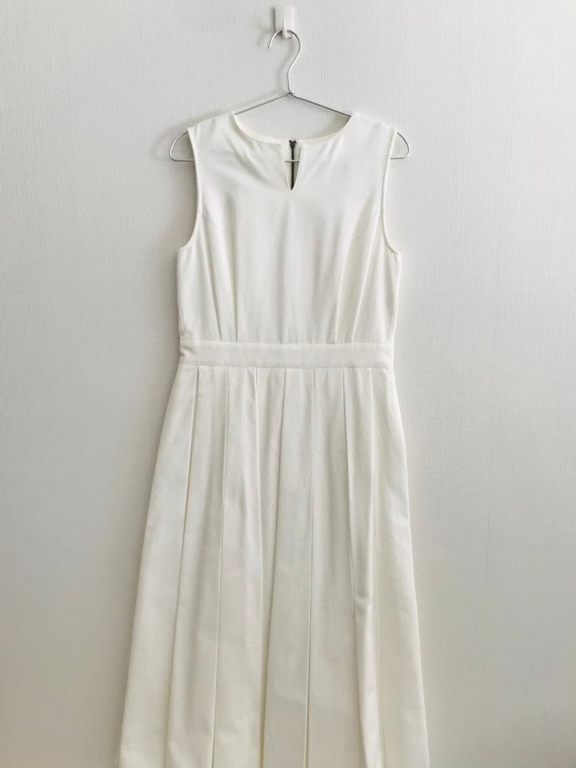 予約販売品】 foufou THE DRESS #12 ノースリーブタックワンピース