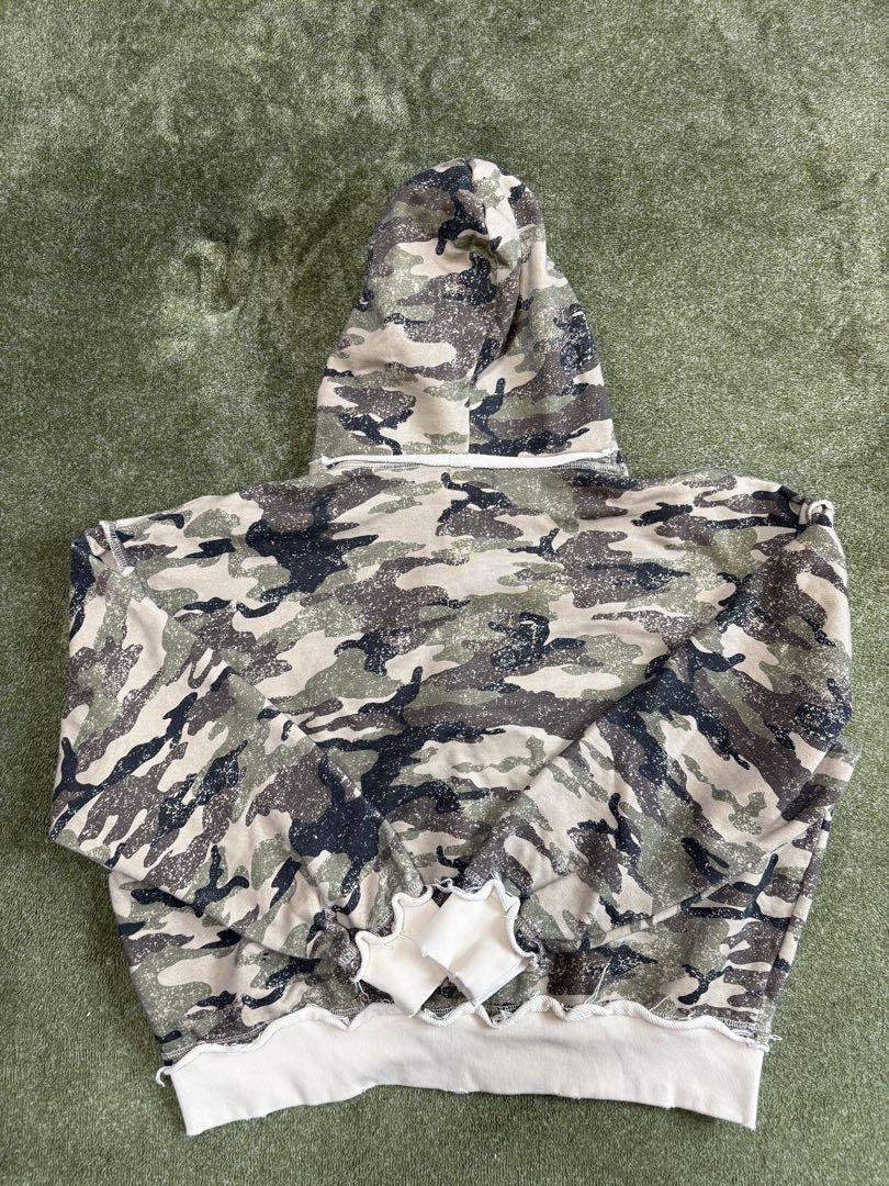 トップス Badway Original camouflage zip hoodie