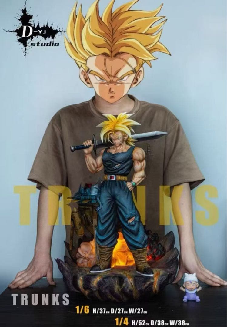 ドラゴンボール トランクス ガレージキット ガレキ スタチュー①① ドラゴンボール トランクス ガレージキット ガレキ スタチュー①①