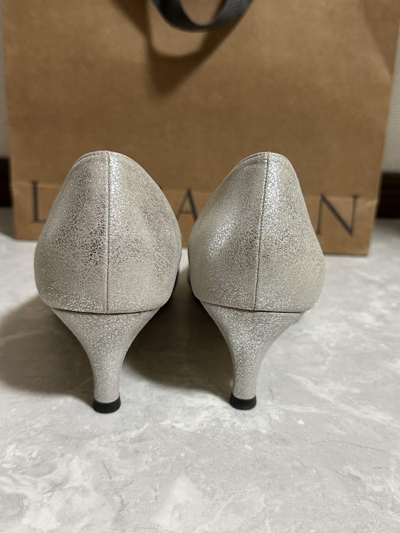 LE TALON シルバー パンプス